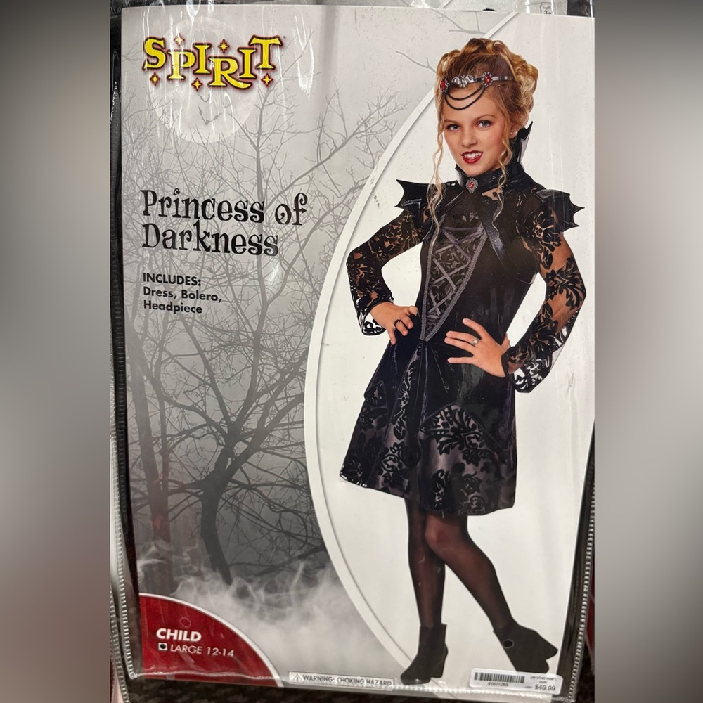 Goth vampire dress